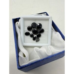 Shop LC Thai Black Spinel Set of 10 Loose Gemstones for Jewelry Making 5618